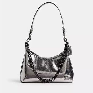 Coach Silver Shoulder Bag